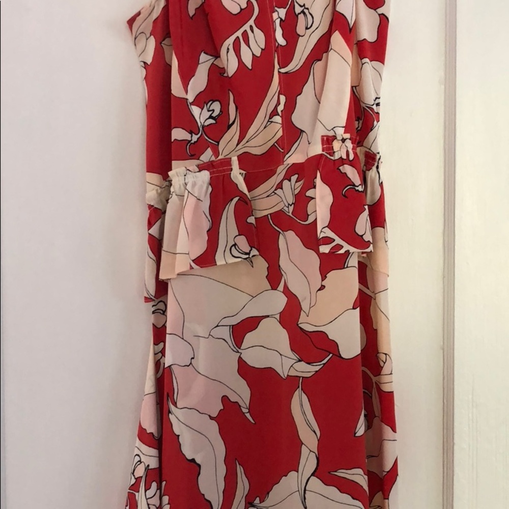 10 Crosby Derek Lam Peplum Silk Dress - Picture 4 of 4